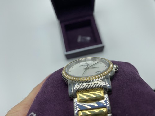 Charriol Parisii Diamond 0.40cttw PVD Steel Quartz Ladies Watch P33SY2D.921.001 - Imagen 3 de 12