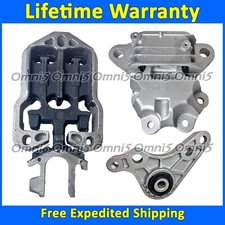 K3980 Motor & Transmission Mount Set 3pc For 2020 Ford Escape 1.5L AWD AUTO