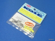 Vintage (Kose K-3000) Tamiya TL-01 Steering Turnbuckle Set Yellow Made in Japan