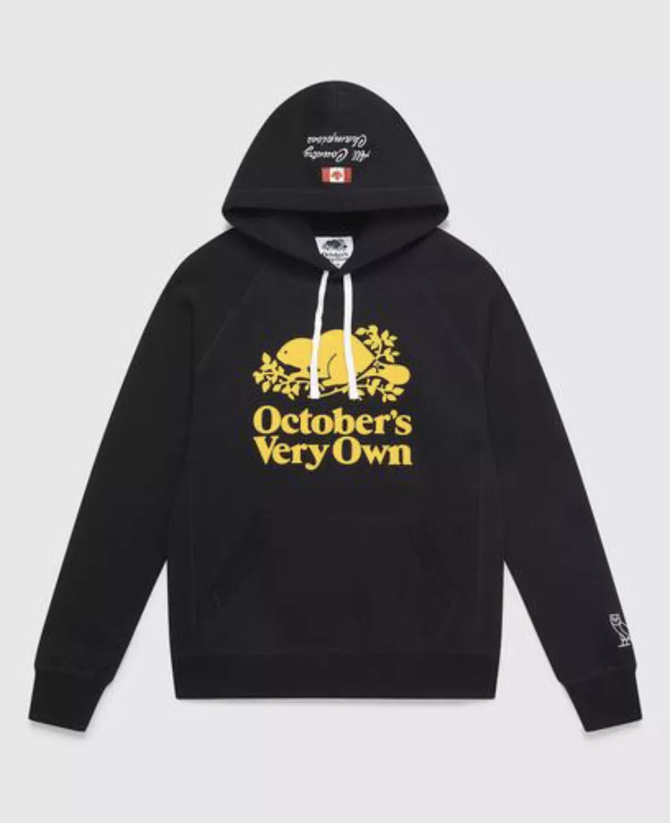NEW October's Very Own OVO X ROOTS “All Country” Hoodie BLACK LARGE Drake