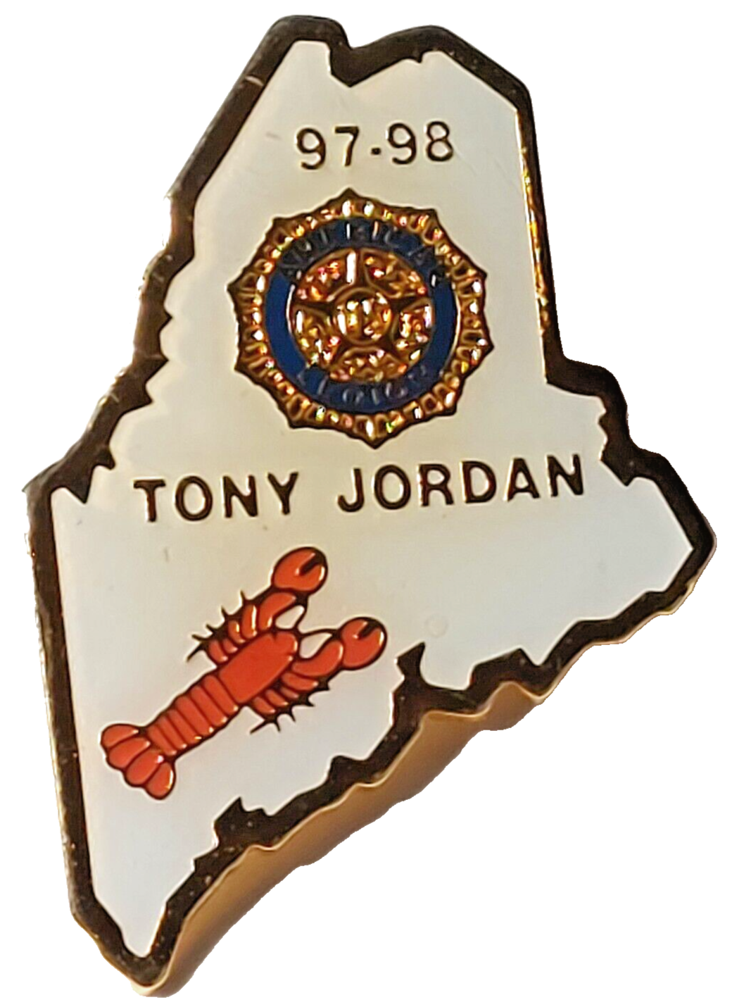 American Legion Maine Tony Jordan 19971998 Lapel Pin eBay
