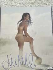 ALI KRIEGER ESPN BODY 11X14 AUTO OLYMPICS PRO SOCCER JSA COA SOCCER GOTHAM FC