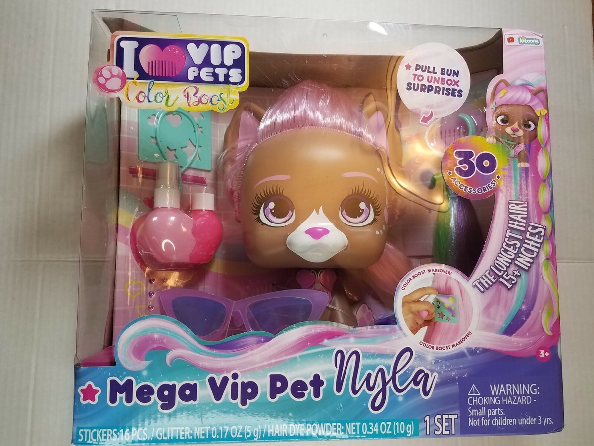 NEW I LOVE VIP Color Boost Mega VIP Pet Nyla 30 Accessories