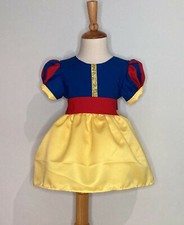 Snow White Girls Toddler Disney Cap Sleeve Dress
