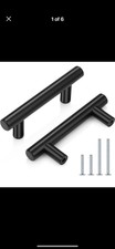10Pack Black Kitchen/bathroom/replacement Cabinet Pulls
