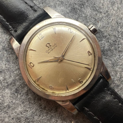 Vintage Omega 351 Bumper 1950 Omega Automatic Bumper 2445 351 - Main Image