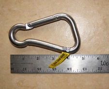 National Stainless Steel-316 Spring Snap N262-428 - 3/4" X 4-3/4" - 1 CT