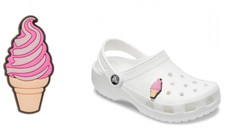 Cute 3D Soft Serve Ice Cream Cone 1 Piece Shoe Official Crocs Charms Jibbitz