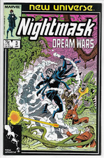 Nightmask #3 Marvel Comics Goodwin Saviuk Ryan 1987 FN/VFN
