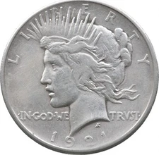 1921 Peace Silver Dollar *2861