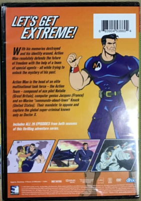 Action Man: The Complete Series DVD (Retro TV Toons) *NEW/SEALED