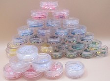 35 Containers of Glitter for Resin Projects Fingernails New