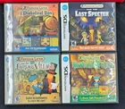Professor Layton DS Game Collection 1-4 (Curious Village, Diabolical Box, etc..)