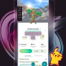 Sudowoodo XXL  | Showcases Plus Sizes |  Tr-de Go