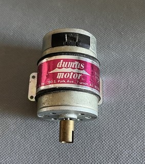 Dumas Motor Model No. 507 For RC