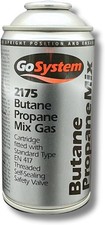 GO SYSTEM BUTANE PROPANE MIX STANDARD GAS CARTRIDGE FOR CAMPING HIKING FISHING