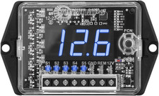 TARAMPS VTS5.1 Automotive Digital Voltmeter and Sequencer VTS 5.1 Blue LED Autom