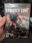 Armored Core: Nine-Breaker (Sony PlayStation 2, 2005) PS2 Video NO MANUAL