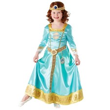 Brave Merida Girl's Costume Dress  Large Age 7-8 