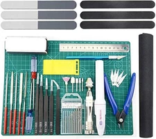 Professional 33 PCS Model Tools Kit Modeler Basic Tools Craft Set Hobby Building