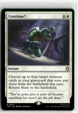 Continue? Commander Teenage Mutant Ninja Turtles MTG NM