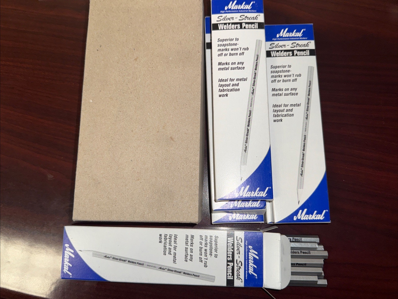 SILVER STREAK WELDERS PENCIL - Markal #96101 72 PC Case