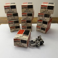 Nos Vintage Borg Warner A-72 Ignition Points Contact Set Lot 13 Gm Chevy Usa