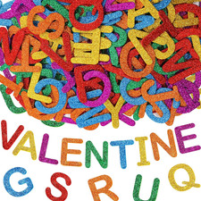 Foam Letters Sticker Glitter Alphabet Self Adhesive Stickers for Kids Back to Sc