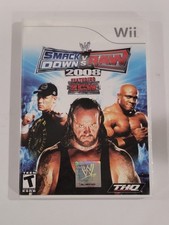 WWE SmackDown vs. Raw 2008 Featuring ECW (Nintendo Wii, 2007) Complete CIB
