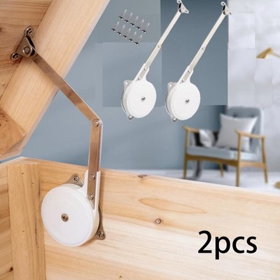 2 Stück robuste Scharniere mit Soft-Close-Funktion für Möbel,