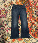 Citizens of Humanity Women's Bootcut Jeans Dark Wash Blue Denim Low Rise — photo 1