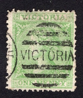 Australia 1866 Stamp SG#115 used CV=16 6$