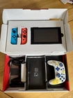 Nintendo Switch 32GB Neon Blue/Red Bundle