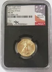 2021 T-2 GOLD $10 MERCANTI SIGNED AMERICAN EAGLE 1/4oz NGC MS 70 FDOI BLACK CORE