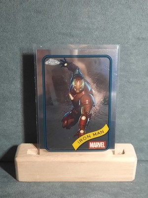 2025 Topps Chrome Marvel Iron Man #1 Base Card Near Mint