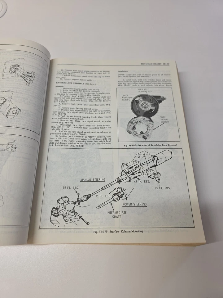 1977 Oldsmobile Service Manual All Series Cutlass Omega Toronado Repair Guide - Image 4 of 4