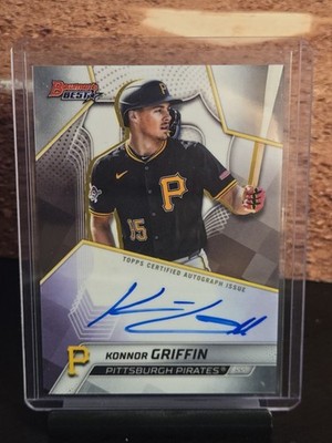Topps 2025 Bowman's Best Konnor Griffin Best 2025 Autograph Pirates B25-KG Read