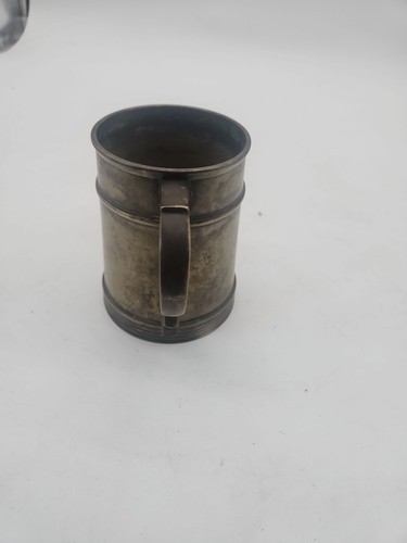 VINTAGE ANTIQUE PEWTER TANKARD WITH GLASS BOTTOM HUMPHREYS WHEELHOUSE GOLFING - Picture 5 of 5