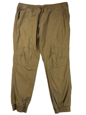 Sun + Stone Men's XXL Tan Athleisure Active Workout Utility Joggers Outdoors