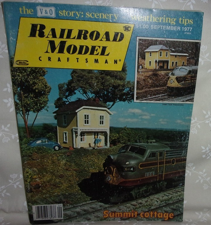 Railroad Model Craftsman Magazine September 1977