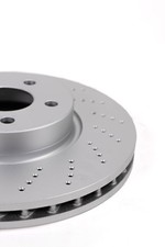 Image of Delphi BG3883 2x Brake Discs Front 330mm Diameter For Mercedes-Benz E-Class SL