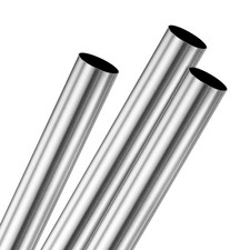 3er-Pack Nahtloses Edelstahlrohr 300mm 11mm AD f&uuml;r Bau/Maschinenbau/DIY