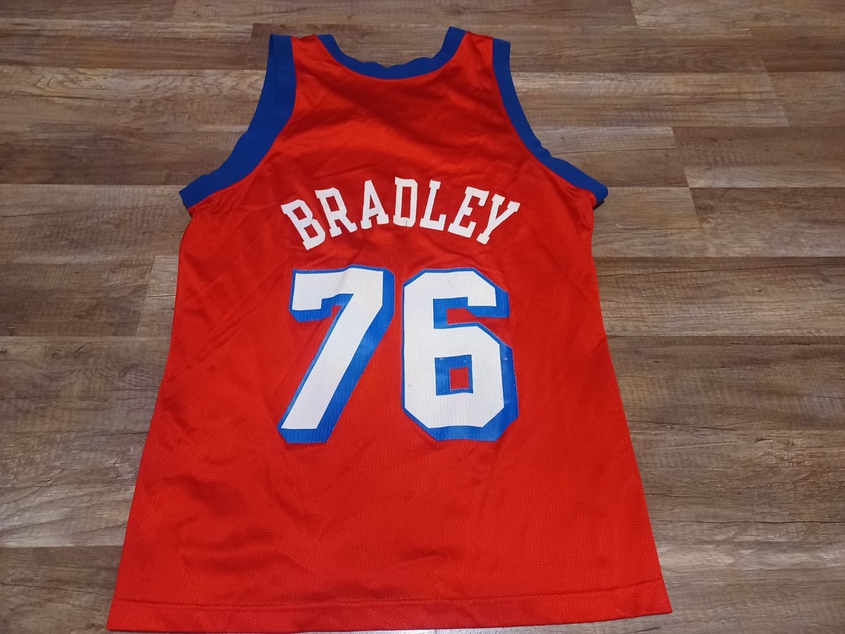 Vintage 90's Champion Philadelphia 76ers Blank Front Shawn Bradley