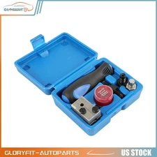 Double Flare Adapter Brake Pipe Flaring Tool Kit 3/16inch Brake Line Flare Tool