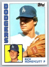 1984 Topps - Rick Honeycutt #222