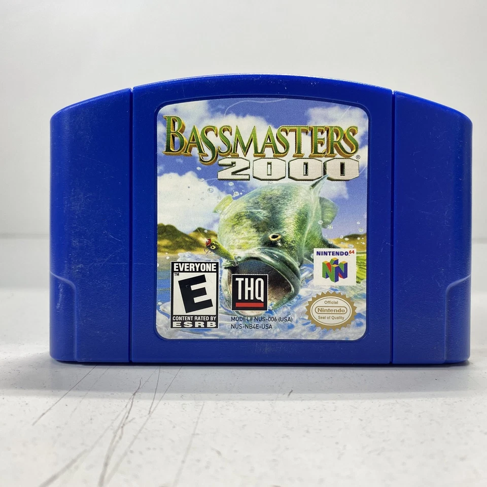 Paquete Nintendo 64: Bassmasters 2000, NASCAR 99 y Superman Foto 4 de 4