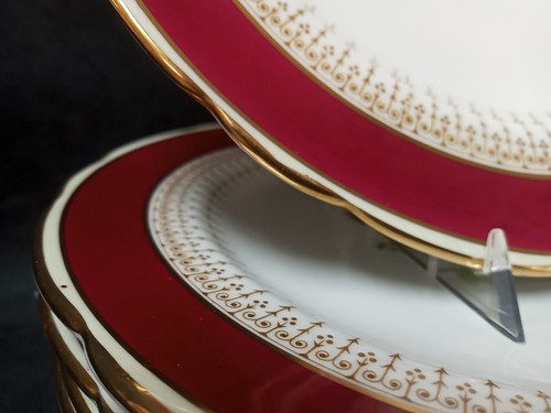 ❤ Plato de ensalada Paragon HELENE 8 3/8 rosa flotante - Imagen 4 de 7
