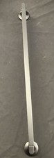 SIGNATURE Hardware 24  Towel Bar, Lentz, Matte Black Finish SHLZ24TBMB A1