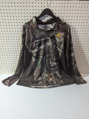 Mossy Oak Jacket Coat Break Up Infinity XL 46-48 Camouflage Front Zip Hunting - Photo 1/5