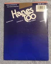 Hanes Too Control Top Reinforced Toe Style 136 Plus Size EF Barely There NEW
